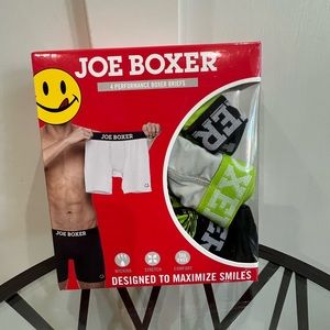 Joe Boxer - (4) Performance Briefs size Small 28-30